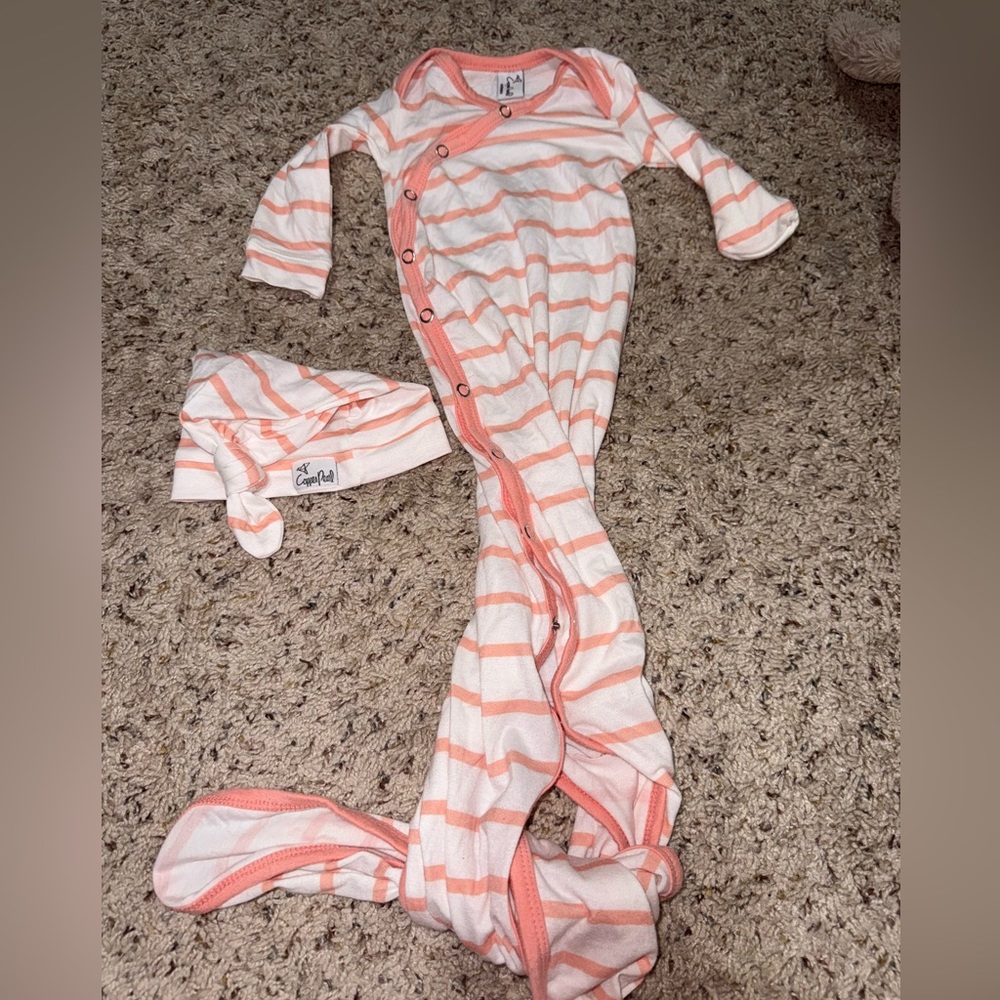Caden Lane knotted gown